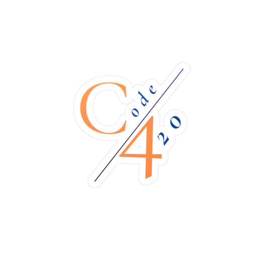 Code 420 Vinyl Decals